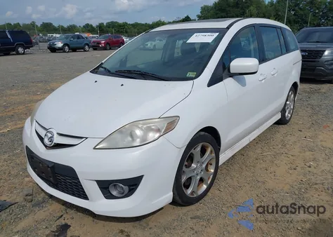 2010 Mazda 5 z USA, uszkodzony, nr VIN JM1CR2W3XA0365416